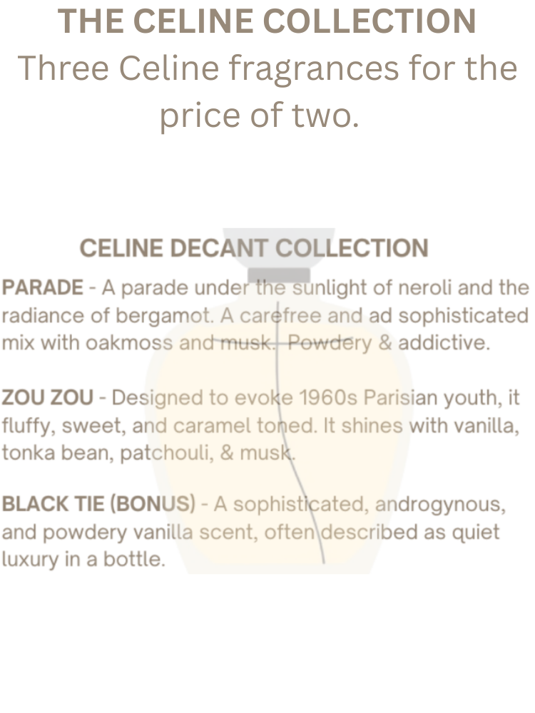 CELINE SAMPLE COLLECTION